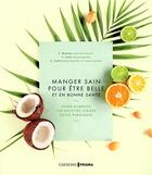 Couverture du livre « Manger sain pour être belle » de  aux éditions Prisma