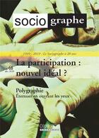 Couverture du livre « Le sociographe n 68. la participation : un nouvel ideal ? » de  aux éditions Matrice