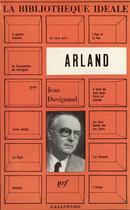 Couverture du livre « Arland » de Duvignaud Jean aux éditions Gallimard