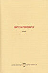 Couverture du livre « Fonds persigny-44ap » de Archives De France aux éditions Archives Nationales