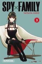 Couverture du livre « Spy x family Tome 3 » de Tatsuya Endo aux éditions Kurokawa