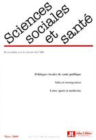 Couverture du livre « Politiques locales de santé publique, sida et immigration, entre sport et médecine (édition 2009) » de Loncle/Paicheler aux éditions John Libbey