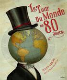 Couverture du livre « Le tour du monde en 80 jours » de Jonathan Burton et Maxime Rovere aux éditions Milan