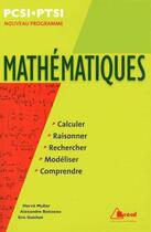 Couverture du livre « Mathématiques PCSI-PTSI » de Herve Muller aux éditions Breal