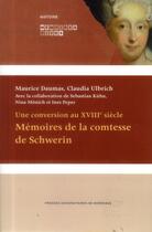 Couverture du livre « Conversion au xviii e siecle » de Ulbrich/Daumas aux éditions Pu De Bordeaux
