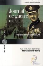 Couverture du livre « Journal de guerre, 1915-1918 » de Tremblay Thomas Loui aux éditions Athena Canada