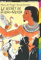 Couverture du livre « Drôles d'aventures t.28 ; le secret de Djem-Nefer » de Rouge/Giraudon aux éditions Gallimard-jeunesse