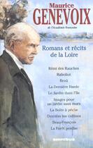 Couverture du livre « Romans Et Recits De La Loire » de Maurice Genevoix aux éditions Omnibus