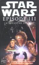 Couverture du livre « Star Wars - épisode III ; la revanche des Sith » de Stover M W. aux éditions Fleuve Editions