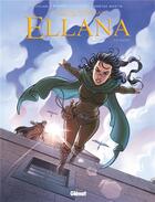 Couverture du livre « La quête d'Ewilan - Ellana t.5 : chutes » de Lylian et Montse Martin et Loic Chevallier aux éditions Glenat