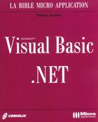 Couverture du livre « Visual Basic.Net » de Steven Holzner aux éditions Micro Application