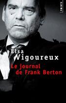 Couverture du livre « Le journal de Frank Berton » de Elsa Vigoureux aux éditions Points