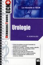Couverture du livre « Urologie » de H. Goncalves aux éditions Vernazobres Grego
