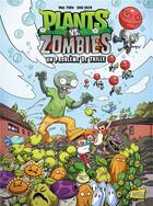 Couverture du livre « Plants vs zombies Tome 14 : un problème détaillé » de Paul Tobin et Ron Chan aux éditions Jungle
