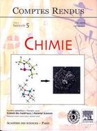 Couverture du livre « Comptes rendus academie des sciences, chimie, t.7, fascicule 5, mai 2004 : science des materiaux, mate » de  aux éditions Elsevier