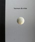 Couverture du livre « Herman de Vries » de Anne Moeglin-Delcroix aux éditions Fage
