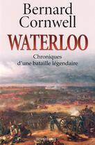 Couverture du livre « Waterloo » de Bernard Cornwell aux éditions Ixelles