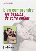 Couverture du livre « Bien comprendre les besoins de votre enfant » de Aletha Solter aux éditions Jouvence