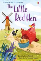 Couverture du livre « The little red hen » de Fiona Patchett et Valentina Fontana aux éditions Usborne