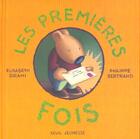 Couverture du livre « Premieres Fois (Les) » de Bertrand/Brami aux éditions Seuil Jeunesse