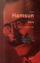 Couverture du livre « Faim (6e édition) » de Knut Hamsun aux éditions Puf