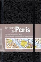 Couverture du livre « Paris Le Mini Plan Chic Noir » de  aux éditions Blay Foldex