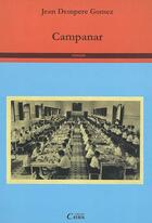 Couverture du livre « Campanar » de Jean Dempere-Gomez aux éditions Cairn