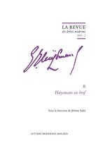 Couverture du livre « Huysmans en bref 2022 - 2 » de  aux éditions Classiques Garnier