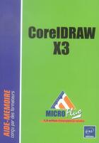 Couverture du livre « Coreldraw x3 » de  aux éditions Eni