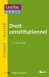 Couverture du livre « Droit constitutionnel ; licence, master (3e édition) » de Virginie Saint-James aux éditions Breal