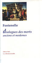 Couverture du livre « Dialogues des morts » de Bernard De Fontenelle aux éditions Paleo