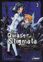 Couverture du livre « The qwaser of stigmata Tome 3 » de Ken-Etsu Sato et Hiroyuki Yoshino aux éditions Kaze