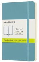 Couverture du livre « Carnet blanc poche souple bleu lagon » de  aux éditions Moleskine