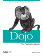 Couverture du livre « Dojo ; the definitive guide » de Matthew A Russell aux éditions O'reilly Media