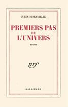 Couverture du livre « Premiers pas de l'univers » de Jules Supervielle aux éditions Gallimard