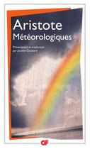 Couverture du livre « Météorologiques » de Aristote aux éditions Flammarion