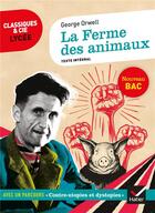 Couverture du livre « La ferme des animaux » de George Orwell et Florian Pennanech aux éditions Hatier