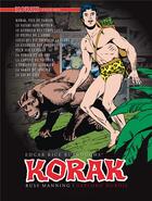 Couverture du livre « Korak, le fils de Tarzan Tome 1 » de Russ Manning et Gaylord Dubois aux éditions Graph Zeppelin