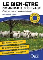 Couverture du livre « Le bien-être des animaux d'élevage » de Luc Mounier aux éditions Quae