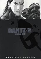 Couverture du livre « Gantz Tome 21 » de Hiroya Oku aux éditions Delcourt