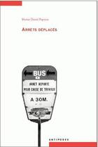 Couverture du livre « Arrêts déplacés » de Daniel-Marius Popescu aux éditions Antipodes Suisse