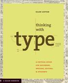 Couverture du livre « Thinking with type (1st ed.) » de Ellen Lupton aux éditions Princeton Architectural