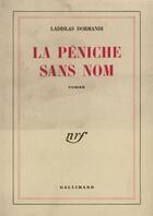 Couverture du livre « La peniche sans nom » de Dormandi Ladislas aux éditions Gallimard