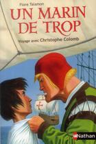 Couverture du livre « Un marin de trop ; voyage avec Christophe Colomb » de Flore Talamon aux éditions Nathan