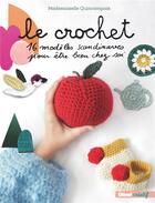 Couverture du livre « Crochet ; 16 modèles scandinaves pour être bien chez soi » de Mademoiselle Quincampoix aux éditions Glenat