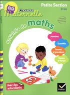 Couverture du livre « Activites de maths petite section » de Evelyne Barge aux éditions Hatier
