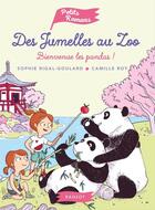 Couverture du livre « Des jumelles au zoo : bienvenue, les pandas ! » de Sophie Rigal-Goulard aux éditions Rageot Editeur