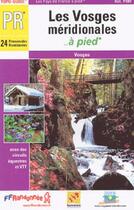 Couverture du livre « Vosges meridionales a pied 2005 - 88-pr-p881 » de  aux éditions Ffrp