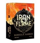 Couverture du livre « The Empyrean Tome 2 : Iron flame » de Rebecca Yarros aux éditions Hugo Roman