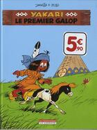 Couverture du livre « Yakari T.16 ; le premier galop » de Derib et Job aux éditions Lombard